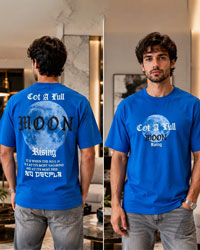 تیشرت مردانه پشت و رو چاپی مدل Moon