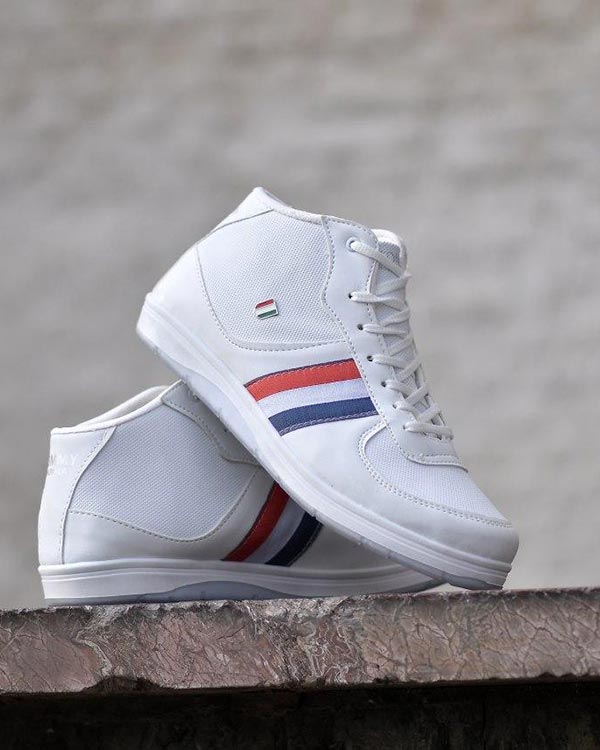 كفش ساقدار مردانه TOMMY سفيد