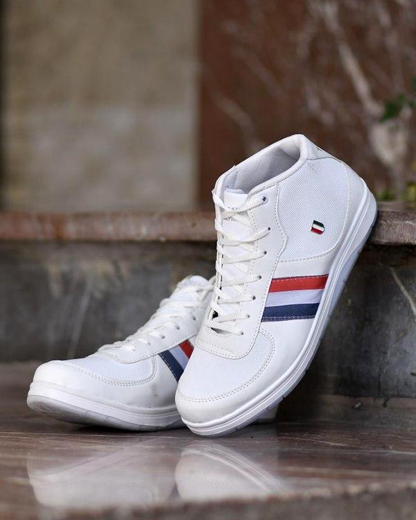 كفش ساقدار مردانه TOMMY سفيد