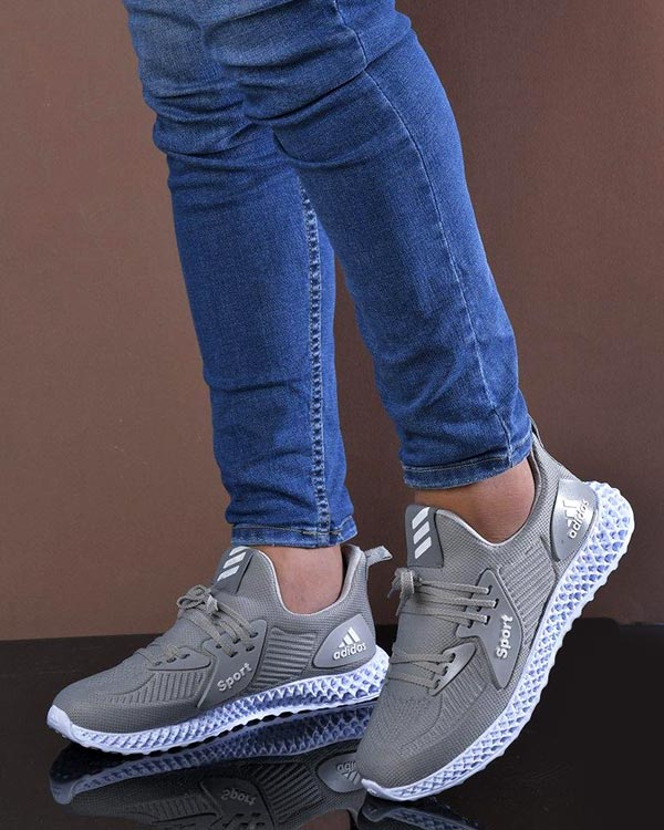كفش مردانه ADIDAS مدل JION طوسي