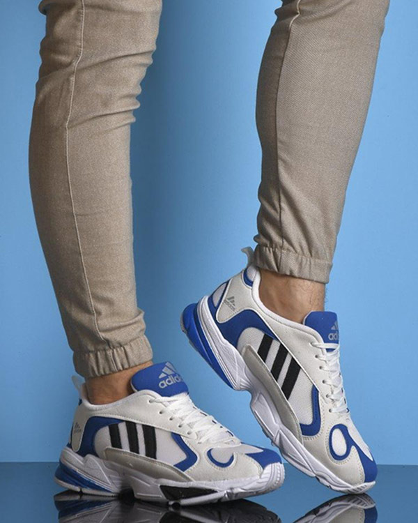كفش مردانه ADIDAS مدل PAVO سفيد آبي