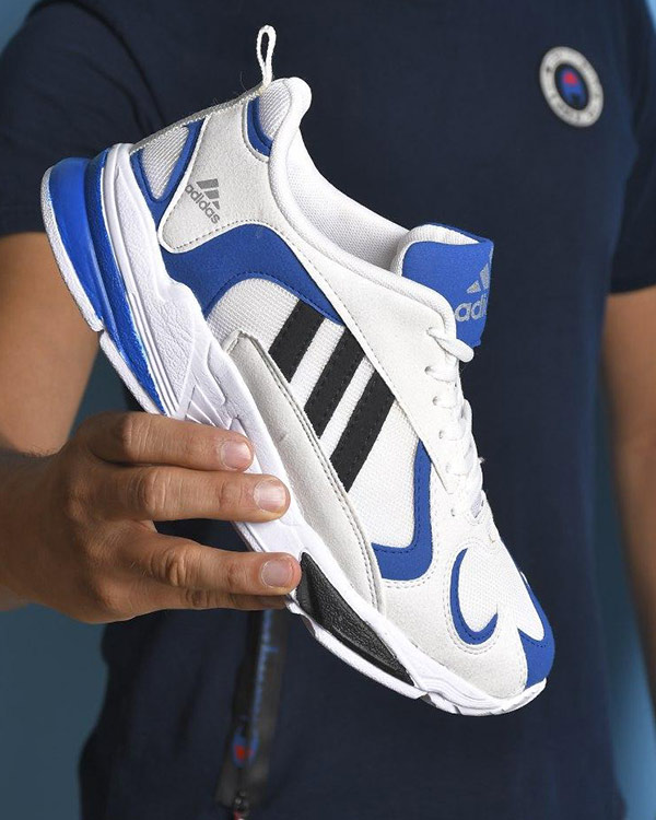 كفش مردانه ADIDAS مدل PAVO سفيد آبي