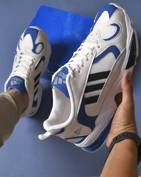 كفش مردانه ADIDAS مدل PAVO سفيد آبي