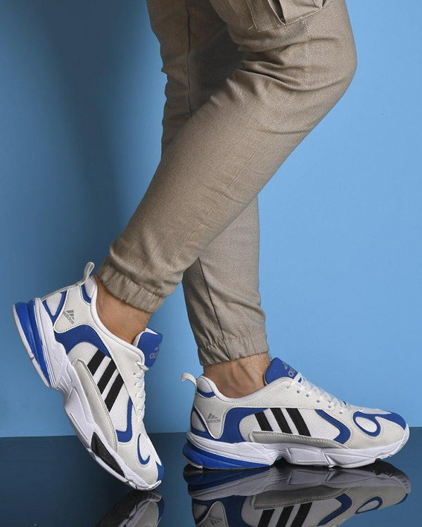 كفش مردانه ADIDAS مدل PAVO سفيد آبي