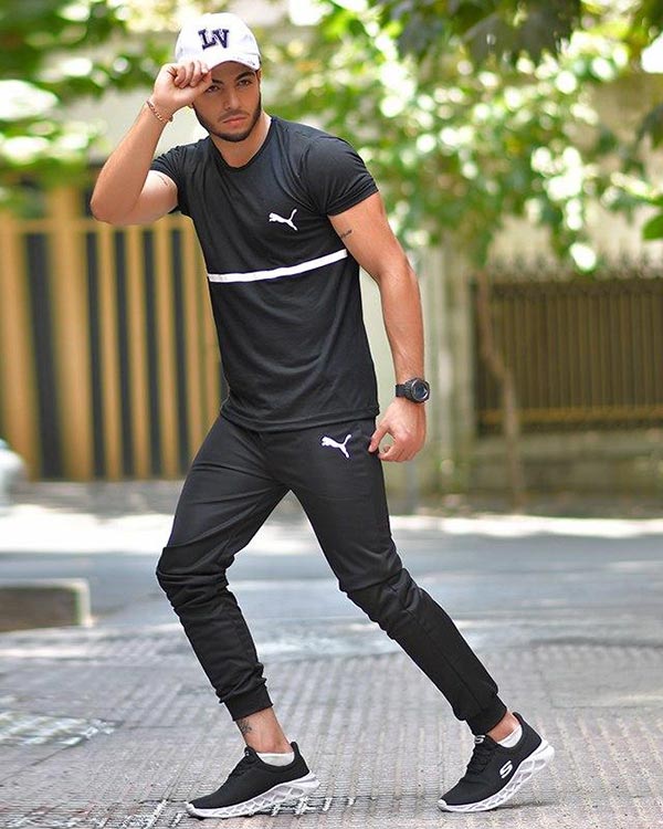 ست تيشرت شلوارPuma مدلSam