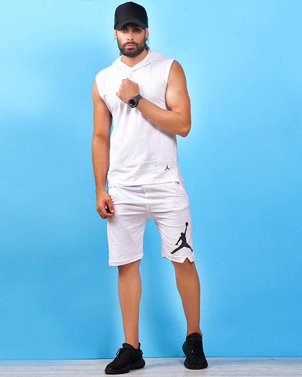 ركابي و شلوارك مدل RISAN سفيد