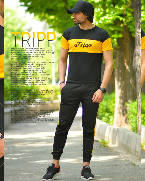 ست تيشرت و شلوار مردانه TRIPP