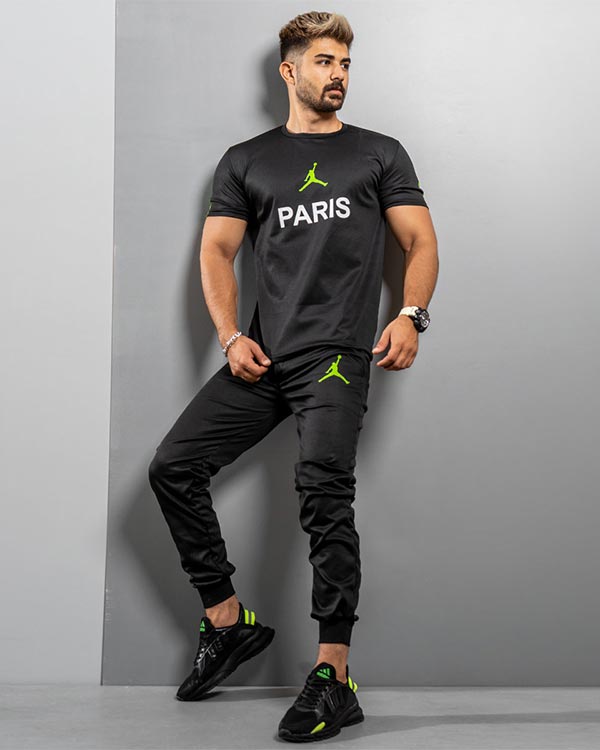 ست تيشرت شلوار Paris مردانه مدل Nelvi