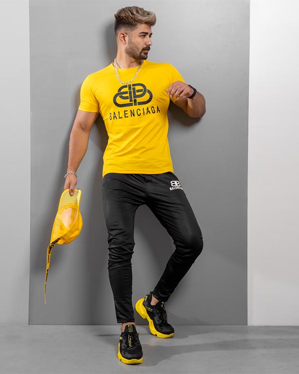 ست تيشرت شلوار Balenciaga مردانه مدل Petino