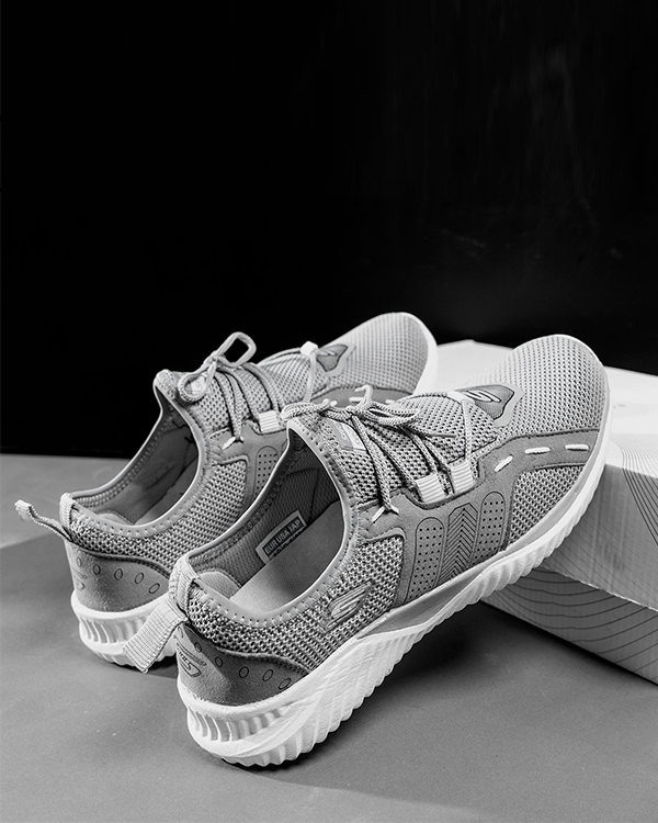 كفش ورزشيSKECHERS مردانه طوسي مدل Laviz