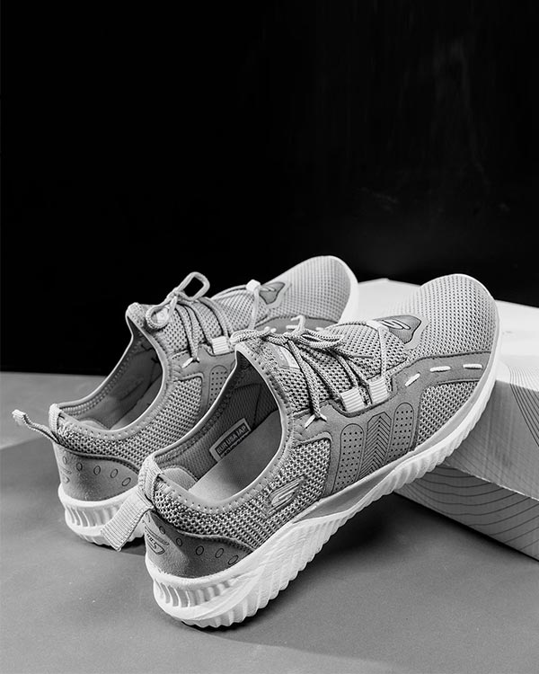 كفش ورزشيSKECHERS مردانه طوسي مدل Laviz