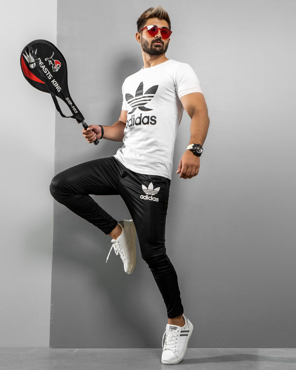 ست تیشرت شلوار Adidas مردانه مدل Rambod
