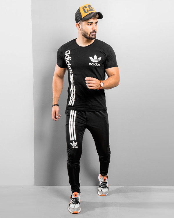 ست تیشرت شلوار Adidas مردانه مدلBardia
