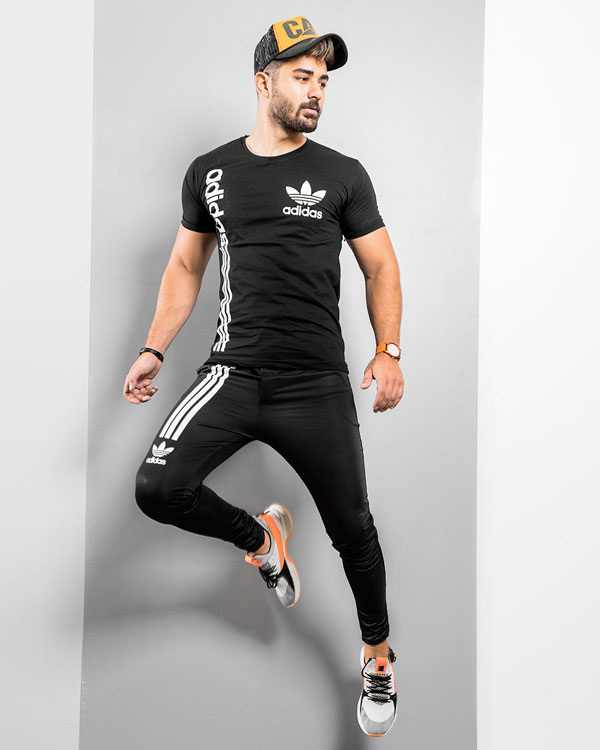 ست تیشرت شلوار Adidas مردانه مدلBardia