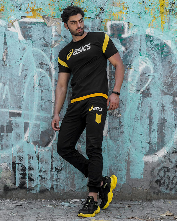ست تیشرت شلوار Asics مردانه مدلFarbod