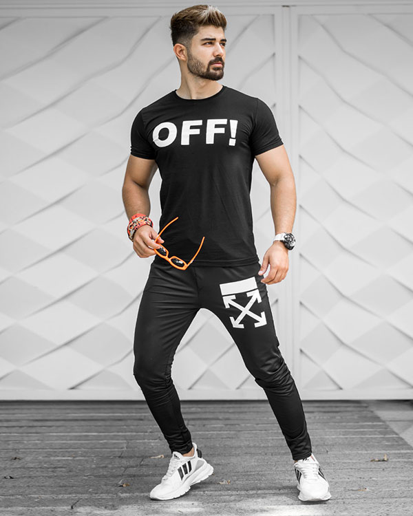ست سه تیکه Off-White مردانه مدلRadman