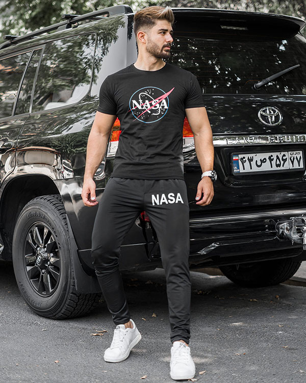 ست تیشرت شلوار Nasa مردانه مدل Roxy