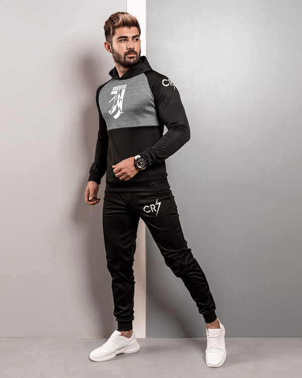 ست هودی و شلوار مردانه مدل CR7