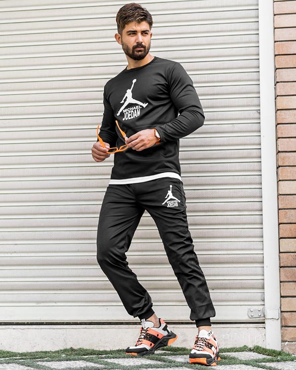 ست آستين بلند شلوار Jordan مردانه مدلJodan
