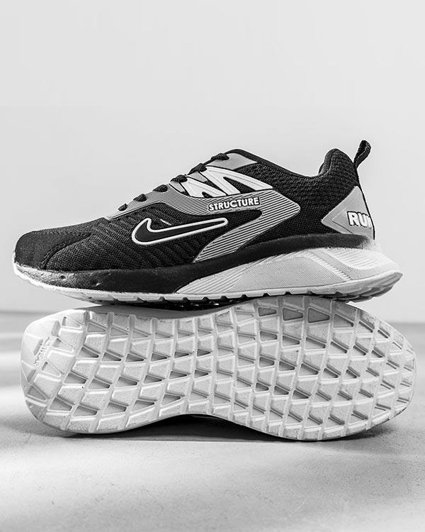 کفش ورزشی Nike Structure مردانه مشکی طوسی مدلZomit