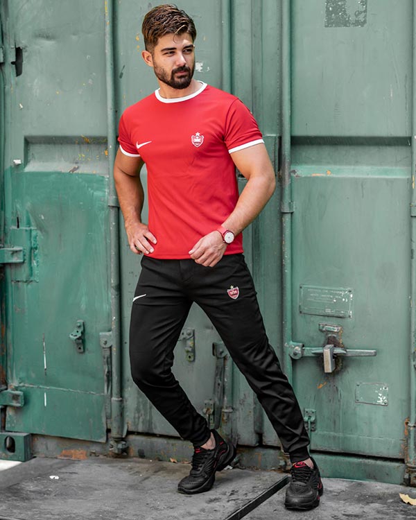 ست تیشرت شلوار پرسپولیس مردانه مدلArmin