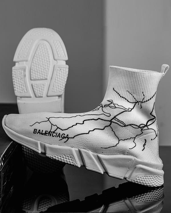 کفش ورزشی Balenciagaمردانه سفید مدلAgras