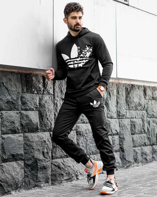 ست هودی شلوارAdidas مردانه مدلKaron