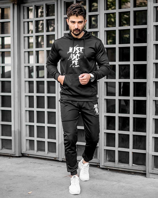 ست هودی شلوار Just Do It مردانه مدلFoji