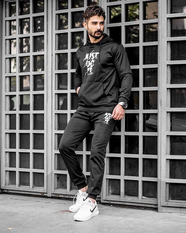 ست هودی شلوار Just Do It مردانه مدلFoji