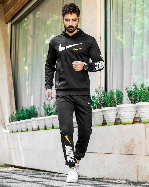 ست هودی شلوار Nike مردانه مدل Floni