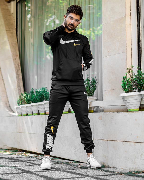 ست هودی شلوار Nike مردانه مدل Floni