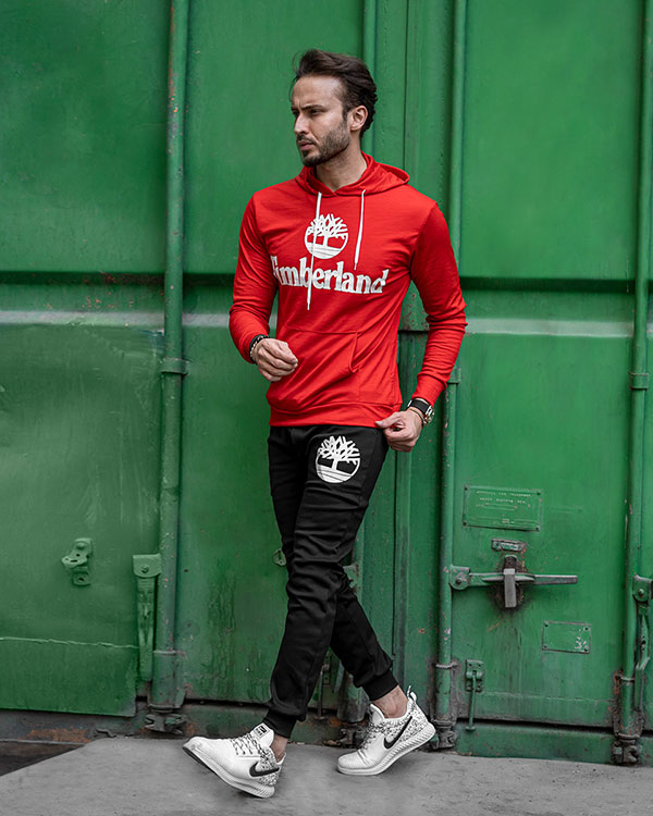 ست هودی شلوار timberland مردانه مدلJanson