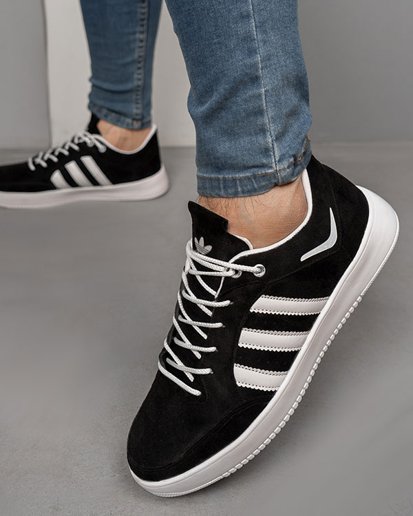 کفشAdidas مردانه مشکی مدل lenik