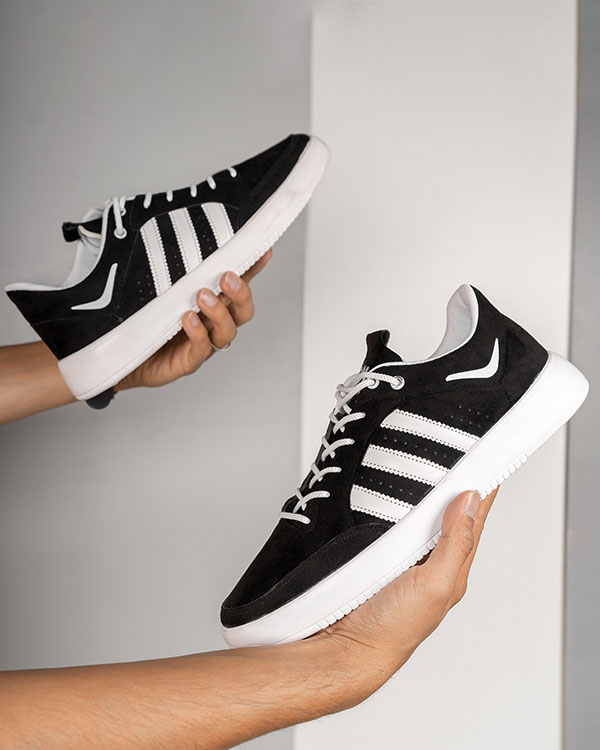 کفشAdidas مردانه مشکی مدل lenik