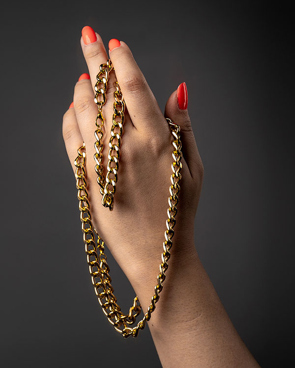 نیم ست زنانه Cartier مدل Mandan