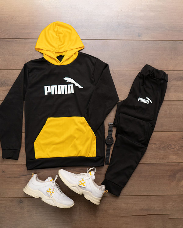 ست هودی شلوار Puma مردانه مدل nomira