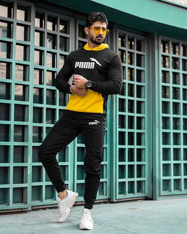 ست هودی شلوار Puma مردانه مدل nomira