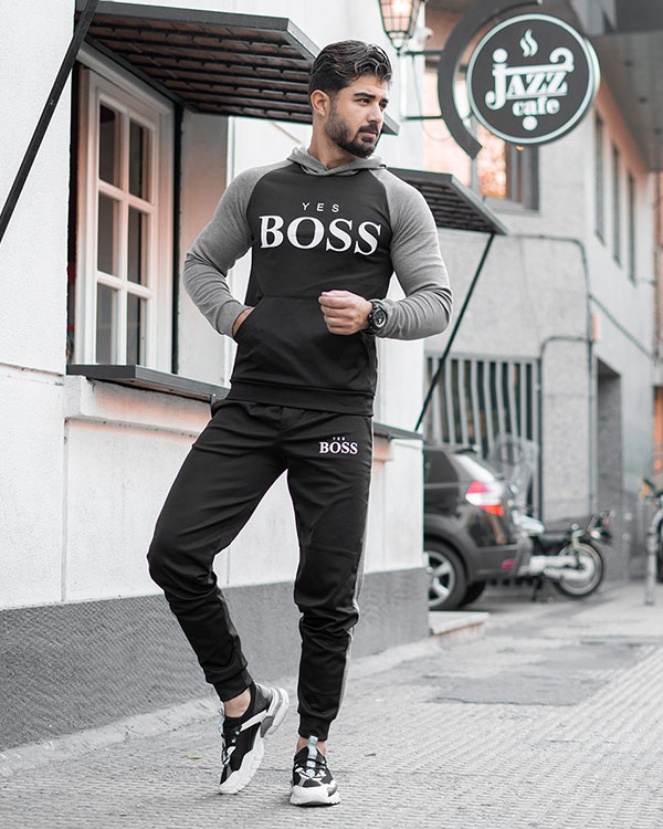 ست هودی شلوار BOSS مردانه مدل Varm