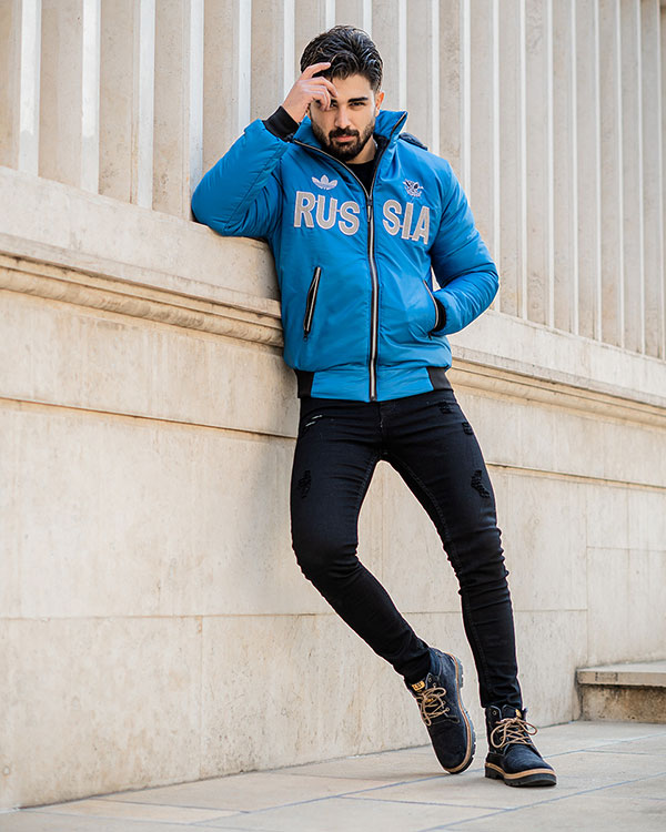 کاپشن مردانه مدل Russia