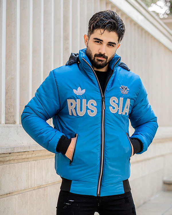 کاپشن مردانه مدل Russia
