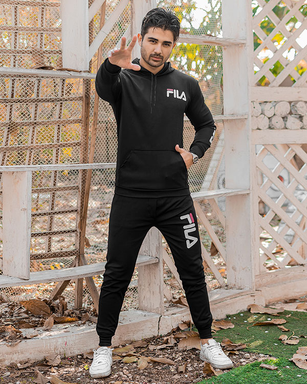 ست هودی شلوار Fila مردانه مدل lanko