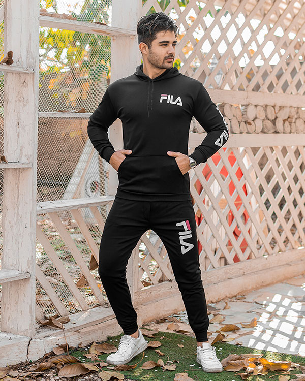 ست هودی شلوار Fila مردانه مدل lanko