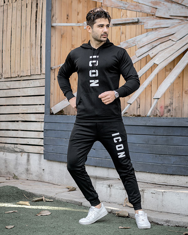 ست هودی شلوار مردانه مدل Icon
