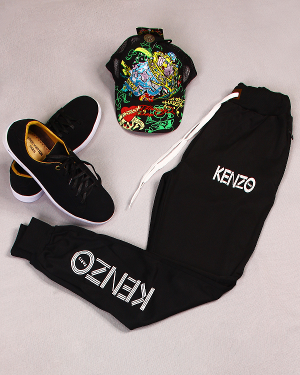 شلوار اسلش مردانه ژمد طرح kenzo