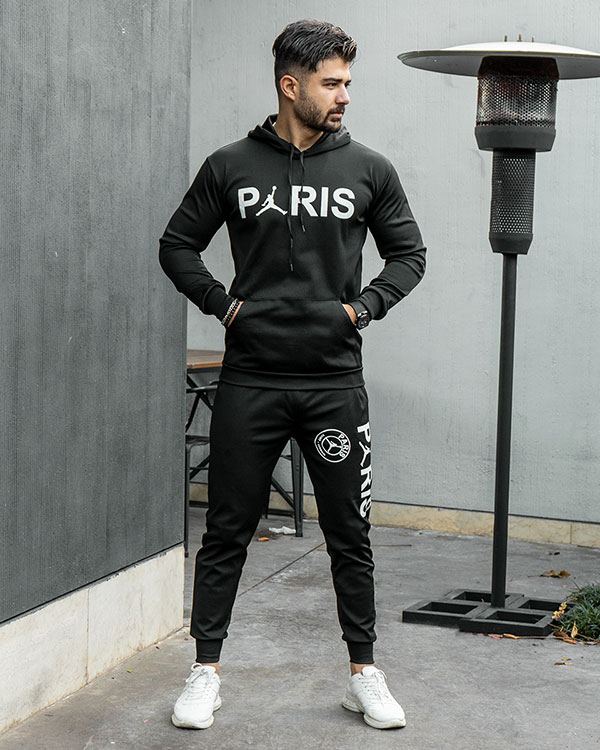 ست هودی شلوار Parisمردانه مدل edin