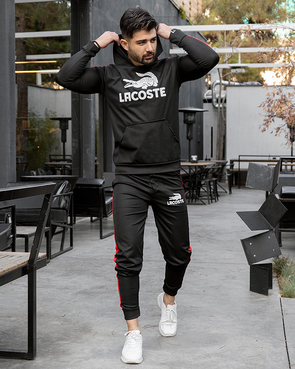 ست هودی شلوار Lacosteمردانه مدل kalomi