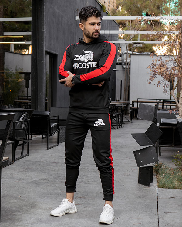 ست هودی شلوار Lacosteمردانه مدل kalomi