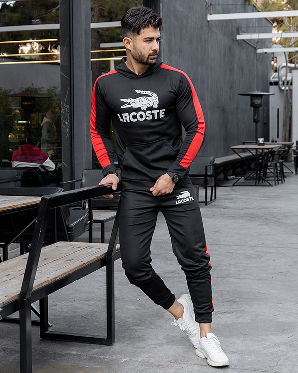 ست هودی شلوار Lacosteمردانه مدل kalomi