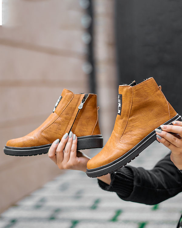 نیم بوت off white دخترانه  مدل Nili