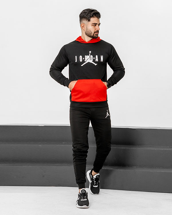 ست هودی شلوار Jordan مردانه مدل palvina